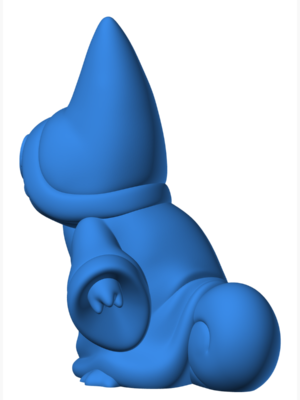 Squirtle 9 3D Baskı Modeli — Pokémon