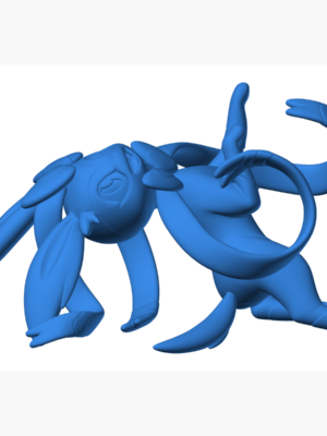 Sylveon 10 3D Baskı Modeli — Pokémon