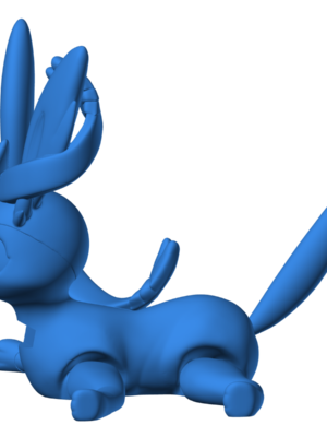 Sylveon 1 3D Baskı Modeli — Pokémon