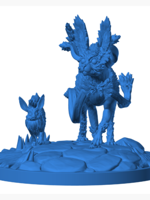 Sylveon 5 3D Baskı Modeli — Pokémon