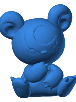 Teddiursa 3D Baskı Modeli — Pokémon