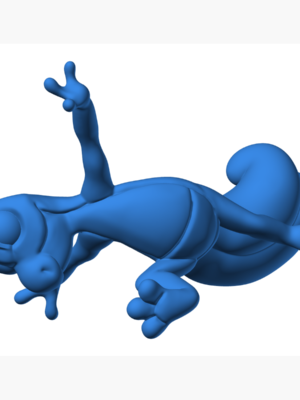 Treecko 3D Baskı Modeli — Pokémon