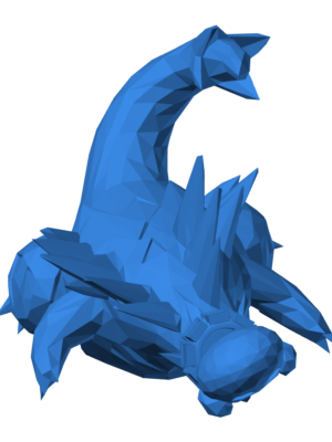 Tyranitar 2 3D Baskı Modeli — Pokémon