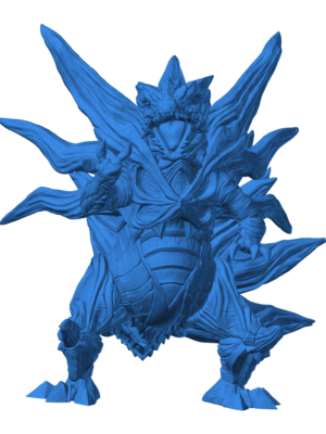 Tyranitar 4 3D Baskı Modeli — Pokémon