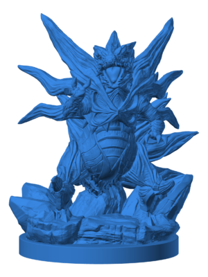 Tyranitar 5 3D Baskı Modeli — Pokémon