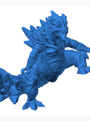 Tyranitar 6 3D Baskı Modeli — Pokémon