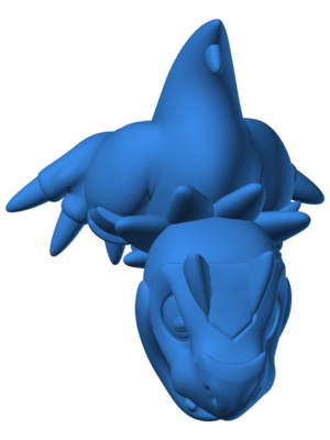 Tyrunt 3D Baskı Modeli — Pokémon