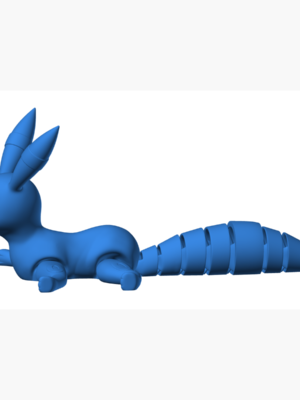 Umbreon 1 3D Baskı Modeli — Pokémon