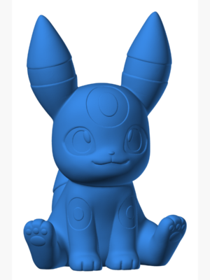Umbreon 4 3D Baskı Modeli — Pokémon