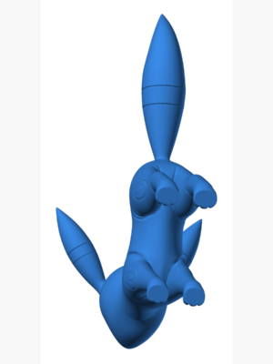 Umbreon 6 3D Baskı Modeli — Pokémon