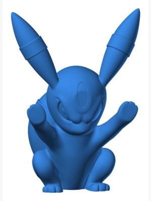 Umbreon 9 3D Baskı Modeli — Pokémon
