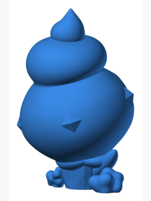 Vanillite 1 3D Baskı Modeli — Pokémon