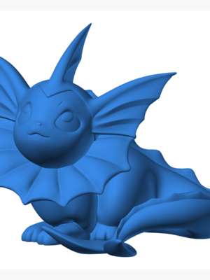 Vaporeon 4 3D Baskı Modeli — Pokémon