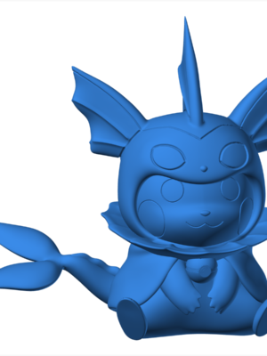 Vaporeon 6 3D Baskı Modeli — Pokémon
