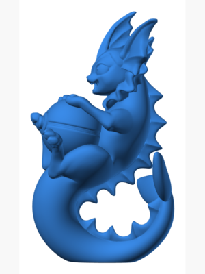 Vaporeon 8 3D Baskı Modeli — Pokémon