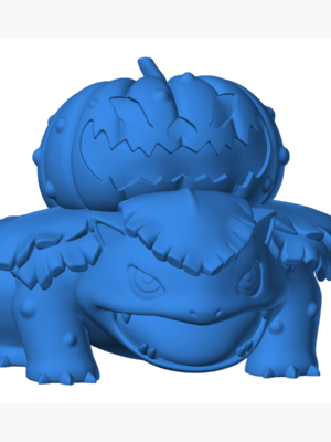 Venusaur 1 3D Baskı Modeli — Pokémon