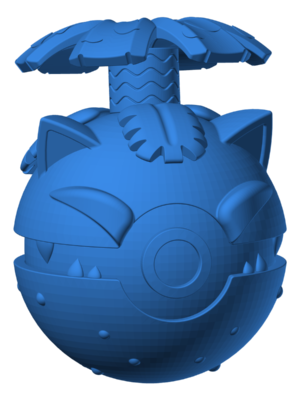 Venusaur 3 3D Baskı Modeli — Pokémon
