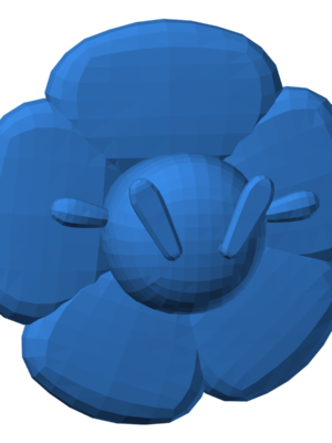 Vileplume 3D Baskı Modeli — Pokémon