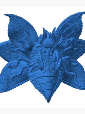 Volcarona 2 3D Baskı Modeli — Pokémon