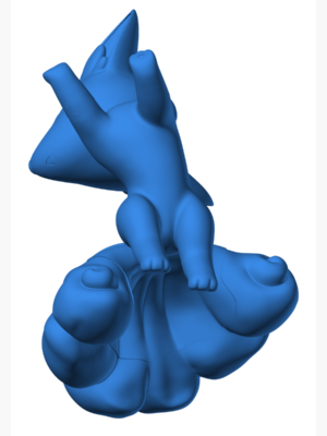 Vulpix 1 3D Baskı Modeli — Pokémon