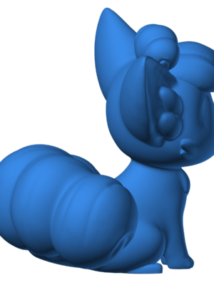 Vulpix 4 3D Baskı Modeli — Pokémon