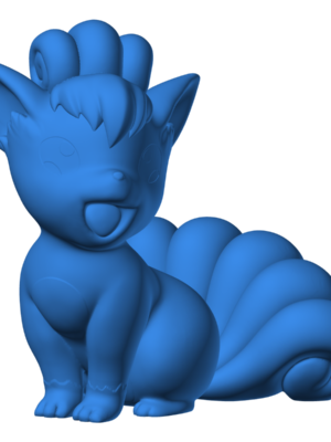 Vulpix 6 3D Baskı Modeli — Pokémon