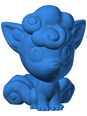 Vulpix 7 3D Baskı Modeli — Pokémon