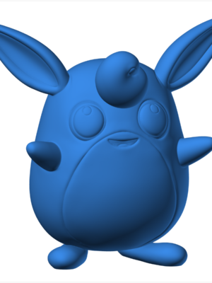 Wigglytuff 3D Baskı Modeli — Pokémon