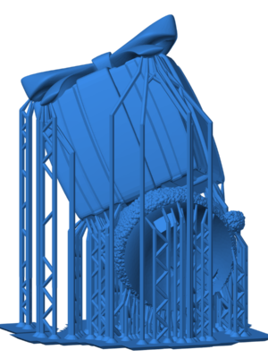 Wobbuffet 3D Baskı Modeli — Pokémon