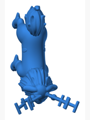 Wyrdeer 3D Baskı Modeli — Pokémon