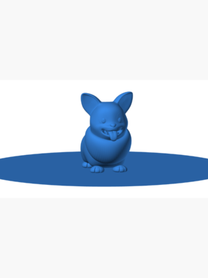 Yamper 3D Baskı Modeli — Pokémon