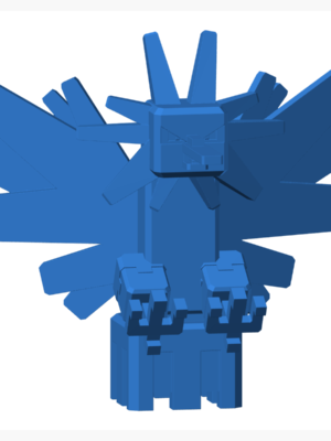 Zapdos 2 3D Baskı Modeli — Pokémon