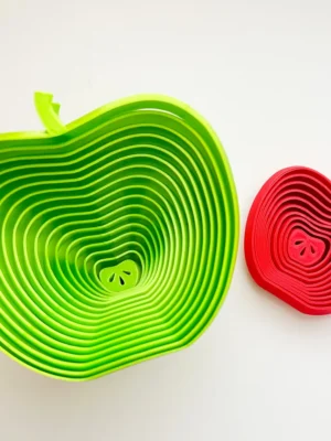 Apple Layered Fidgets 3D Baskı Modeli — Fidget Oyuncak