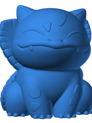 Bulbasaur 12 3D Baskı Modeli — Pokémon