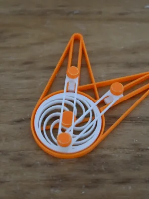 Double Piston Engine Fidget 3D Baskı Modeli — Fidget Oyuncak