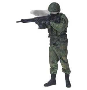 Boyali Asker Figur — El Boyamasi 3D Baski