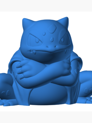 Bulbasaur 18 3D Baskı Modeli — Pokémon