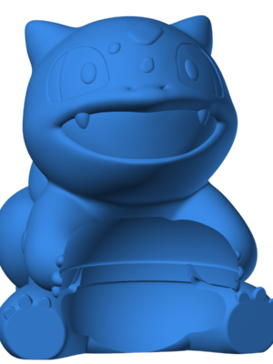 Bulbasaur 13 3D Baskı Modeli — Pokémon