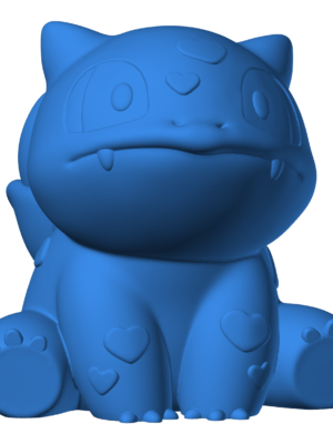 Bulbasaur 14 3D Baskı Modeli — Pokémon