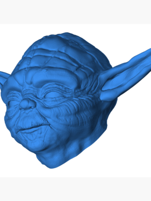 Yoda Kafa Duvar Dekorasyonu
