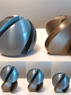 Fidget Vortex Sphere 3D Baskı Modeli — Fidget Oyuncak