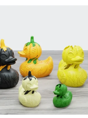 Halloween Duck Passthrough 3D Baskı Modeli — Fidget Oyuncak