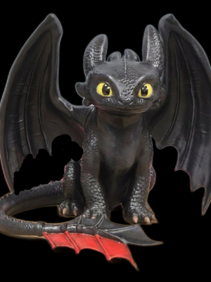 Toothless Yüksek Detaylı Ejderha Figürü