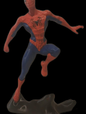 Spiderman Çift Renkli Figür Modeli