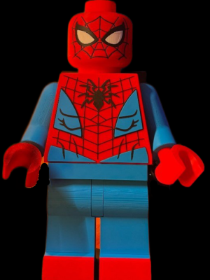 Klasik Spiderman LEGO Figürü Büyük Boy