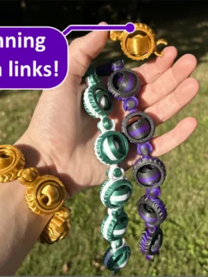 Fidget Chain 3D Baskı Modeli — Fidget Oyuncak