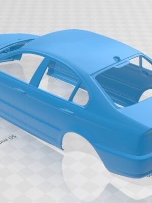 BMW 3 Serisi E46 2004 3D Baskı STL Araba Modeli
