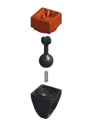 Manual Gear Shift Fidget 3D Baskı Modeli — Fidget Oyuncak