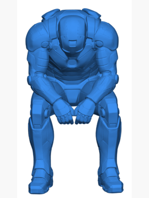 Kederli Iron Man Kenar Figürü