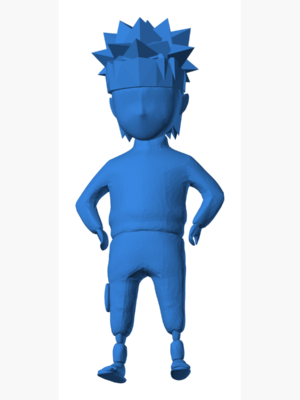 Sevimli Chibi Karakter Figürü